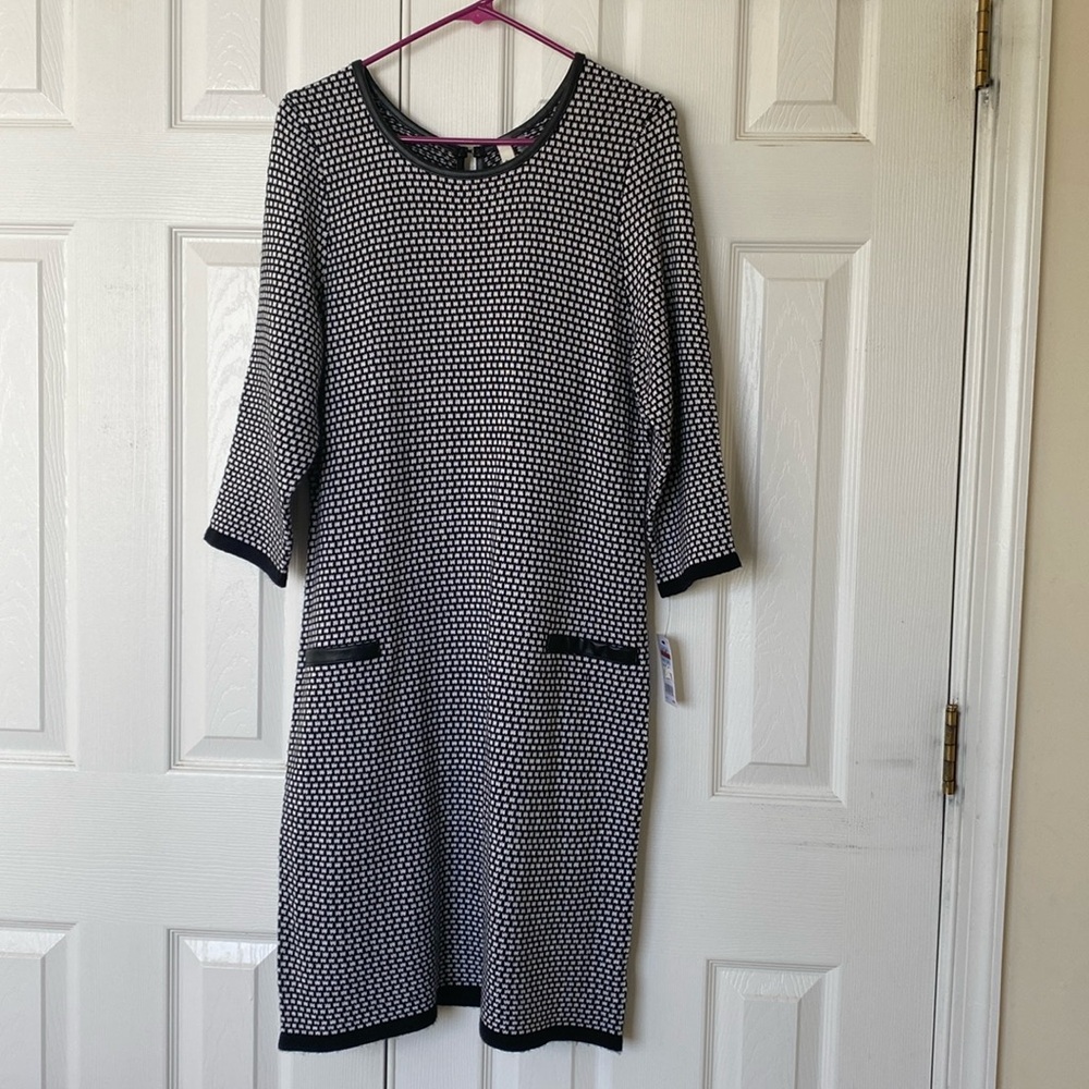 Women’s Black & White, NY Collection Dress Size Large